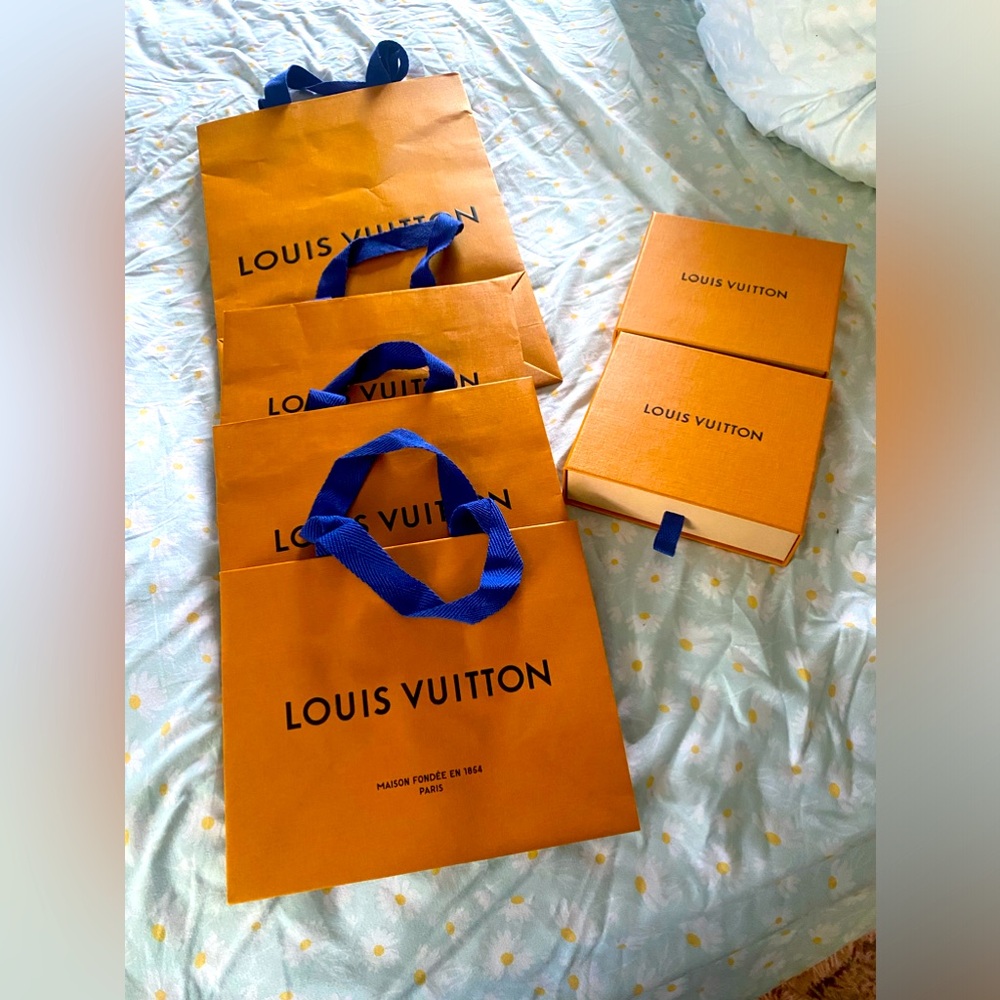 Louis vuttion bags and boxes